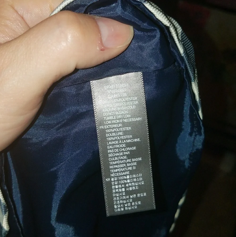 Forever 21 Charcoal and Ivory Dress Necktie Size L NWT Missing Belt - Picture 4 of 5